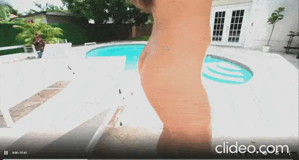 very slow mo nude big booty walking gif! porn gif