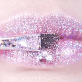 i love wearing glittery lipstick porn gif