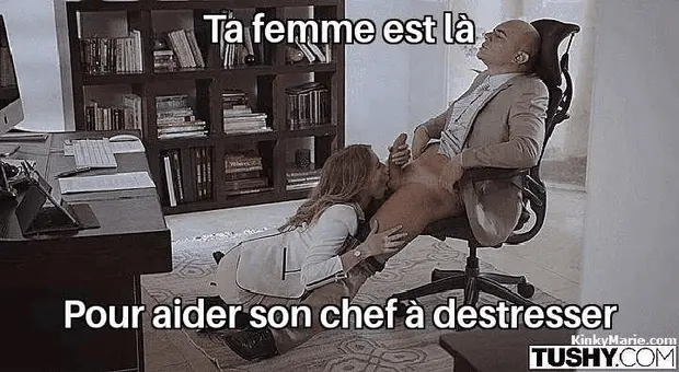 son chef ne peut pas se passer d'elle porn gif