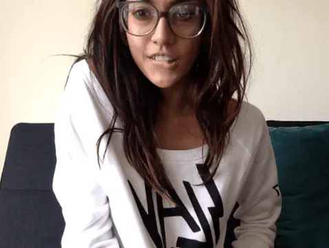 flashing my tits real fast glasses hipster porn gif