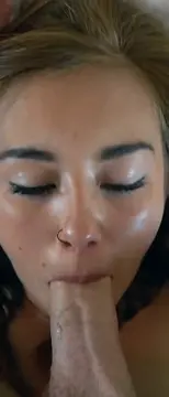 brandibraids deepthroats your cock porn gif