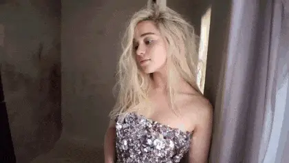 emilia clarke/naomi woods fuxtaposition. porn gif