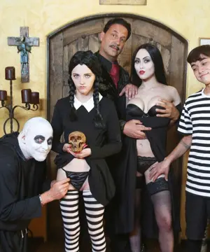 the addams family porn parody. porn gif