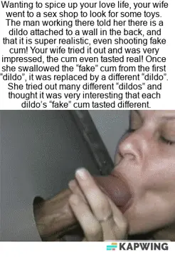 cheating wife tricked into sucking dicks at gloryhole (cuck) porn gif