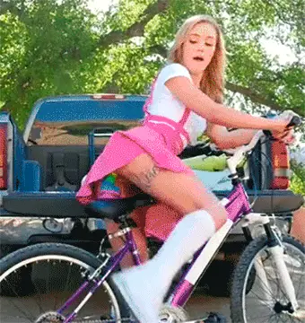 bike riding porn gif