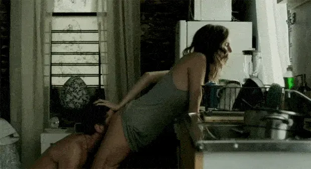 allison williams getting her ass eaten on hbo's girls during motorboating scene porn gif