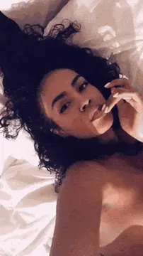 ebony beauty touching herself porn gif