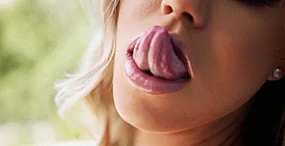amazing tongue porn gif