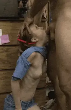 playing in daddy's shed.... porn gif