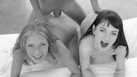 double eye contact porn gif