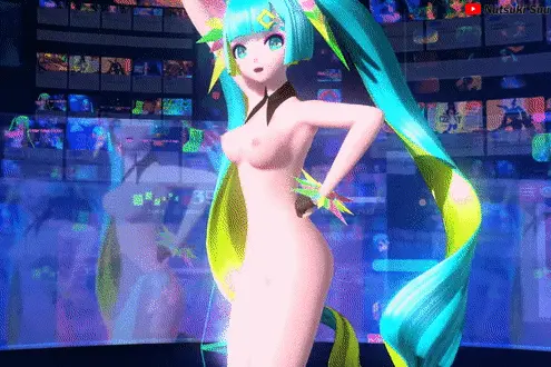 nude hatsune miku cute boobs dance 39 music project diva porn gif