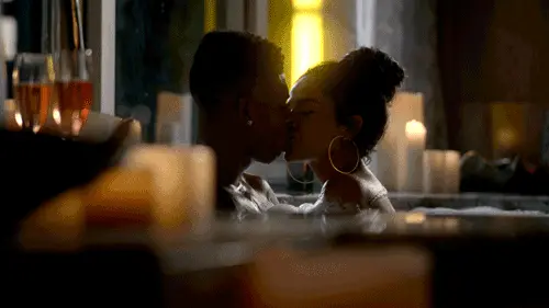 becky g kissing porn gif