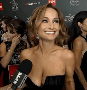 giada de laurentiis has great cleavage! porn gif