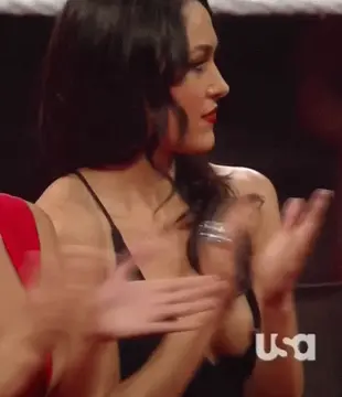 wwe divas nude - brie bella nude nip slip porn gif