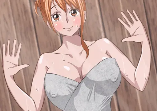 nami, sexy porn gif