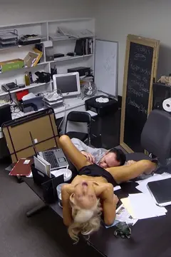 office sex cunnilingus porn gif