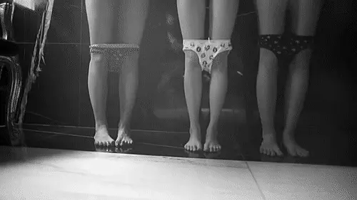 panties drop porn gif