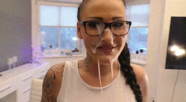 massive facial porn gif