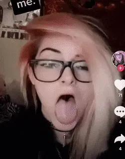 sexy ahegao  slut porn gif