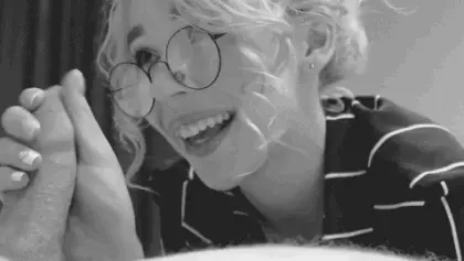 sexy glasses porn gif