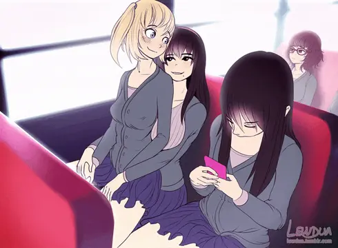 riding on the bus.... porn gif