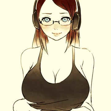 huge brunette tits in glasses falling out of shirt porn gif