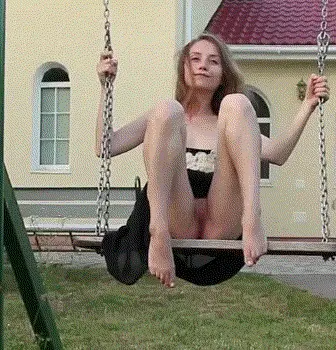 on the swing porn gif