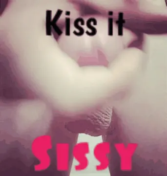 go on sissy, you know you want to. sissy-caption porn gif