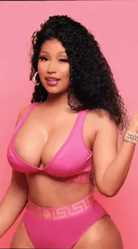 nicki's huge bouncing tits porn gif