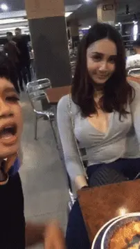 nice tits porn gif