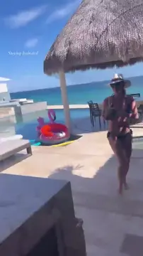 Kristin Cavallari = Black + White bikini
