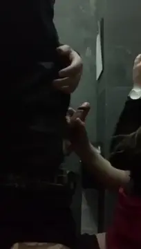 tinder date sucks dick on the toilet