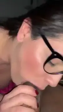 Cheating slut sucks a BBC instead of her bfs