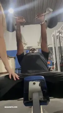 Porn College Snowbunny Cheating Boyfriend with BBC at Gym