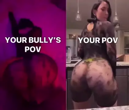 Your bullys POV vs yours