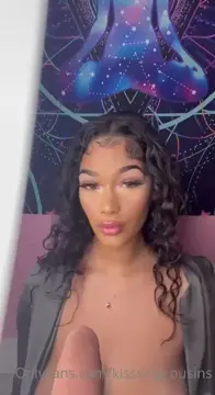 Ebony shows off her skills