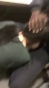 Hot wife sucking the security’s bbc