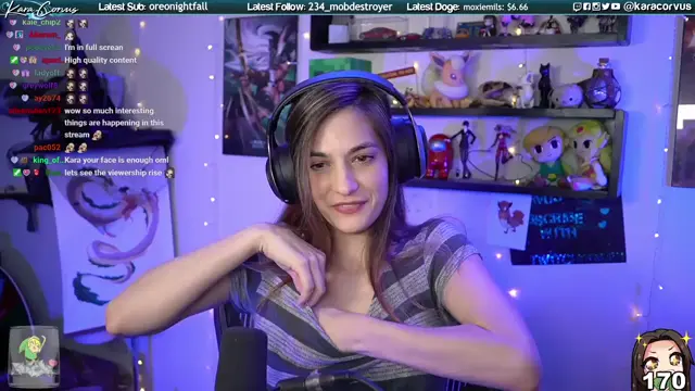 Kara Corvus clips and pics #1