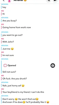 leaked snapchat of cheating 19 years old slut for cuckold with creampie