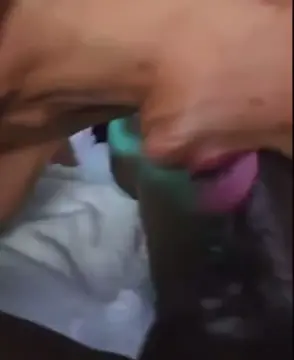 Ratchet MILF doing tongue tricks while throating dick
