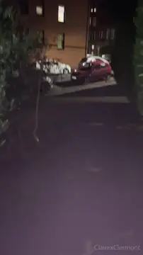 getting caught in the middle of the night by strangers having sex