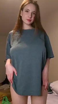 Big tits on a stick