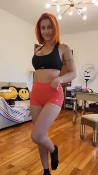 Fit tattooed Costa Rican latina brunette girl