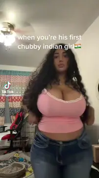 Chubby indian girl big tits fat ass