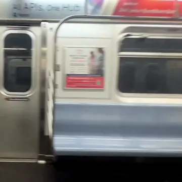 Made him cum in NYC SUBWAY 