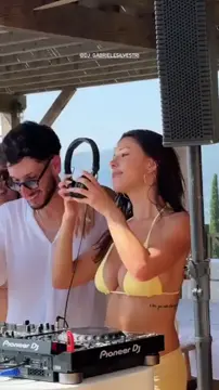 Devin Brugman nipslip vid & braless see thru shots 2025