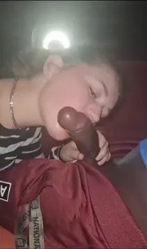 His girlfriend chooses black cock