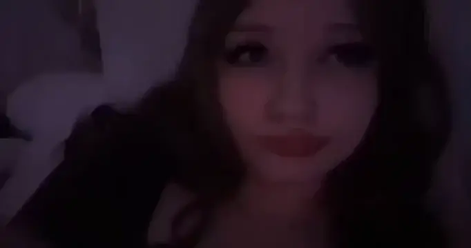 freaky white slut playing with her wet pussy