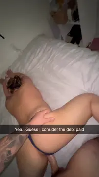 How do it feel to watch your cute innocent wife pay for your mistakes? You spoke when you shouldnt have.. you gambled when youre broke.. now shes fucking her way to a debt free life