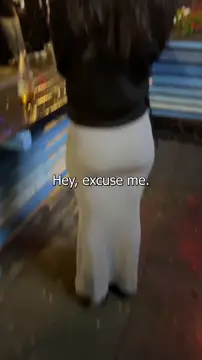 I just wanted to buy her a drink